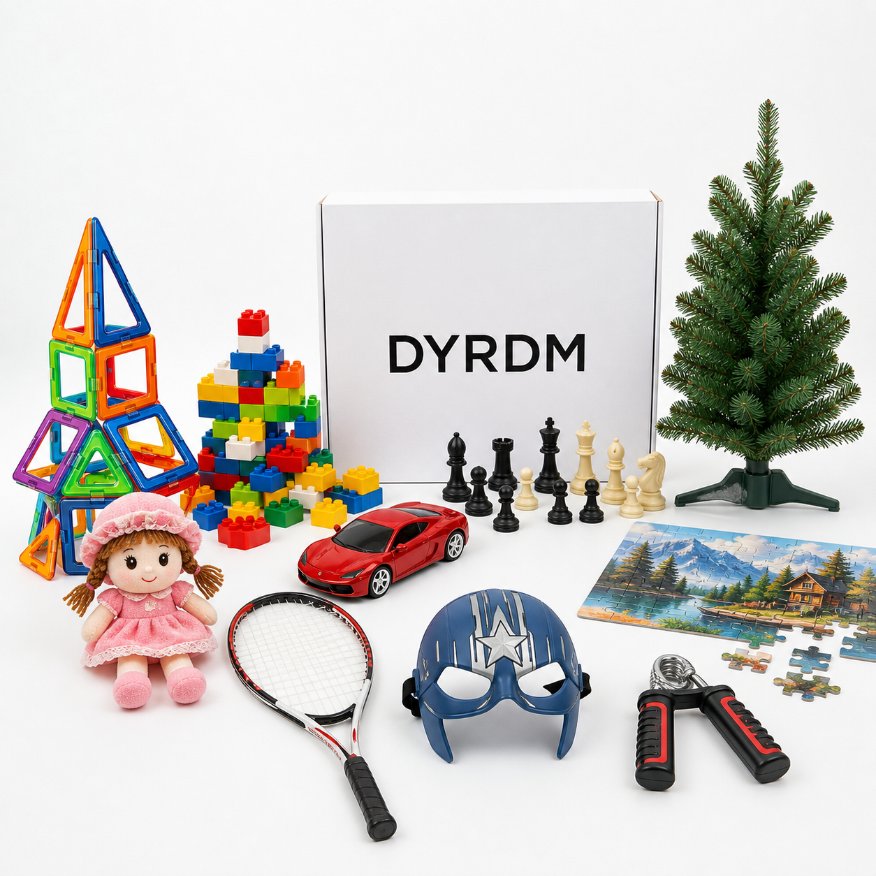 DYRDM toys and activity products collection
